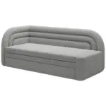 M&ouml;belix R&Eacute;CAMIERE Fabillo Grau B: 223cm