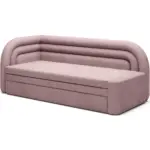 M&ouml;belix R&Eacute;CAMIERE Fabillo Rosa B: 223cm