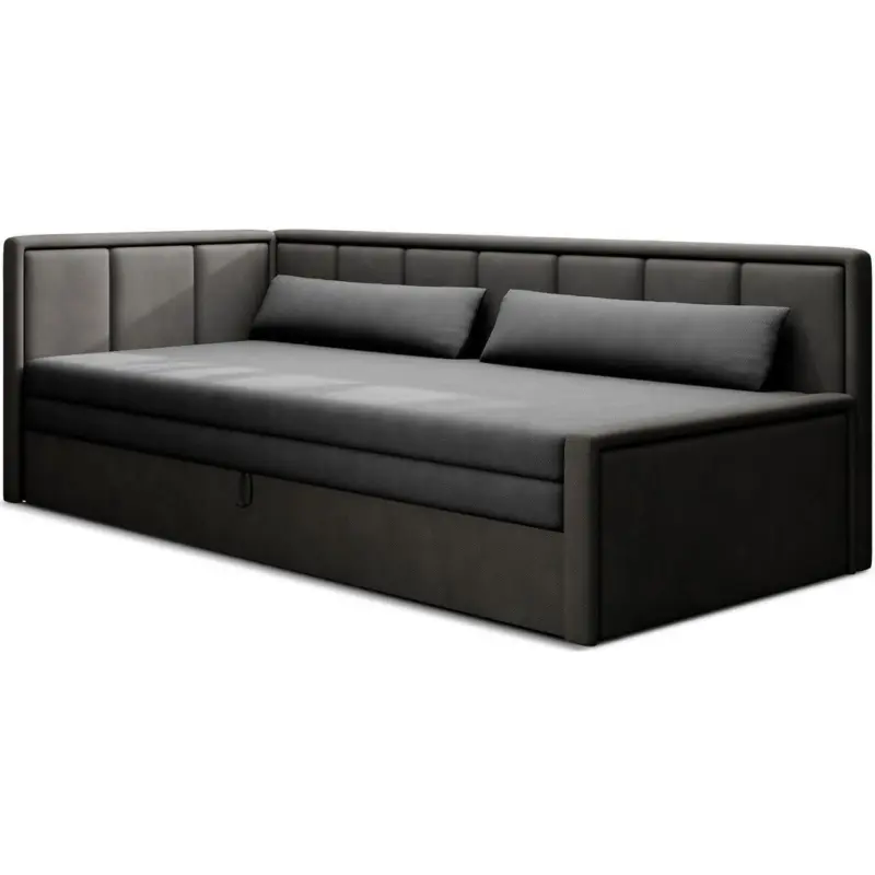 R&eacute;camiere Fulgeo Anthrazit/Schwarz B: 82 cm