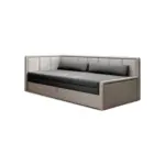 M&ouml;belix R&eacute;camiere Fulgeo links Anthrazit, Grau, B: