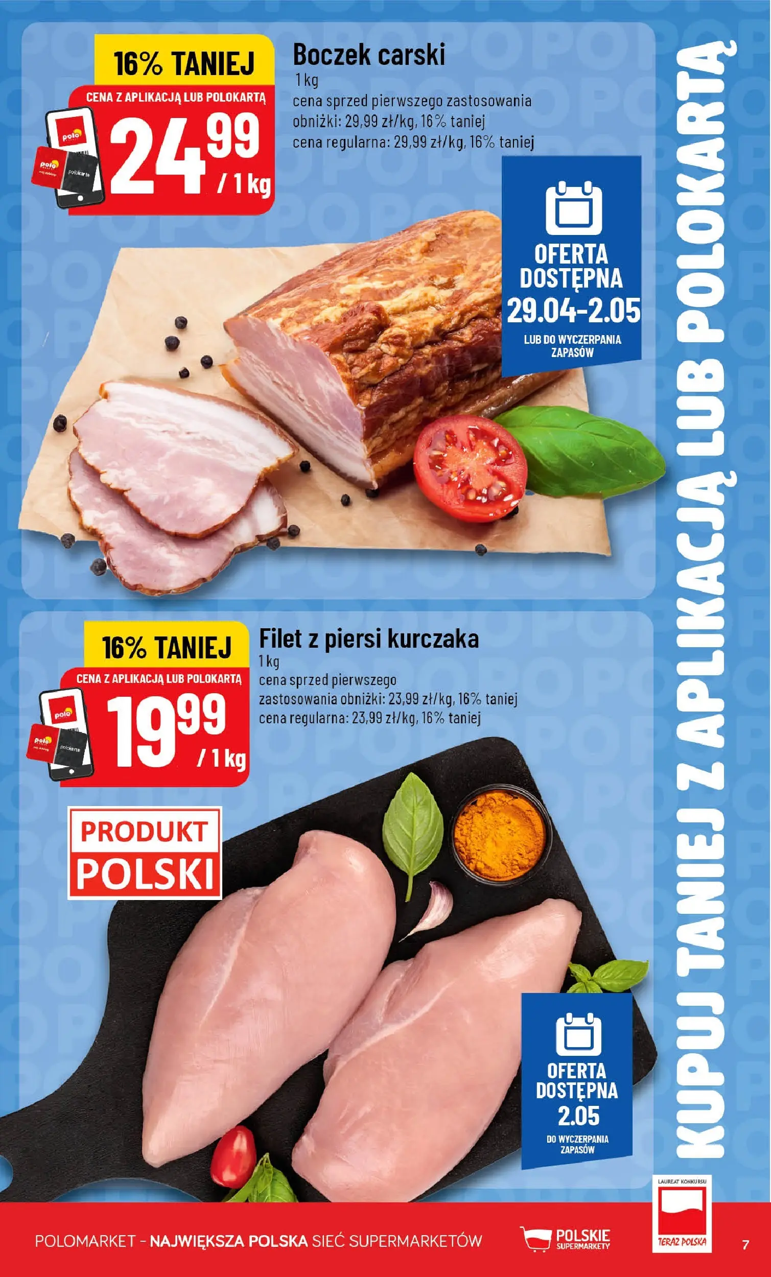Nowa POLOmarket gazetka od jutra 28.04.2026 | Strona: 7