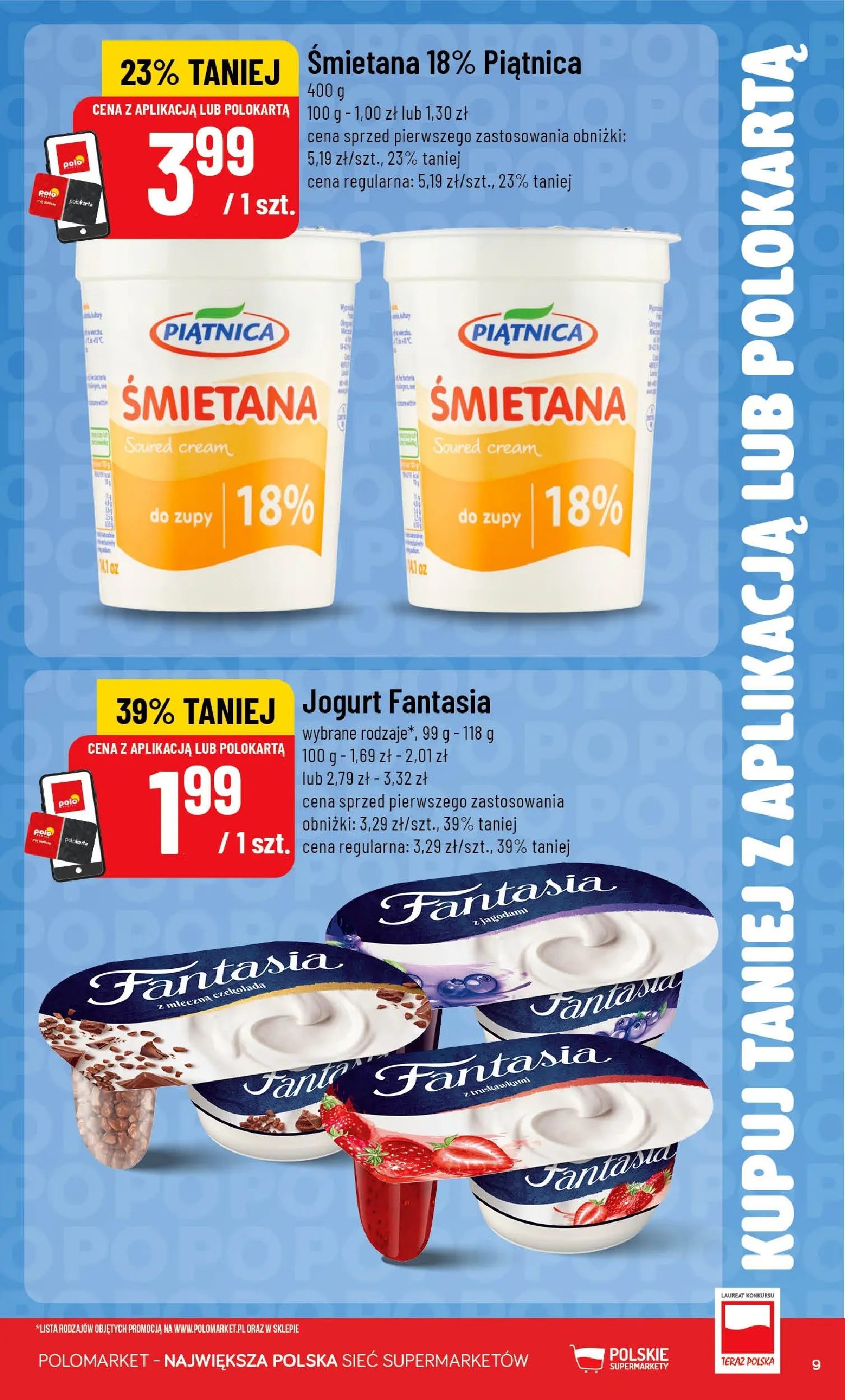 Nowa POLOmarket gazetka od jutra 28.04.2026 | Strona: 9