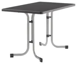 Gartentisch ca.115x70x72cm Graphitfarben