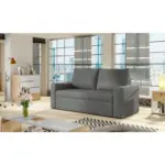 M&ouml;belix Schlafsofa Wave Grau, B: 150 cm