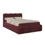 M&ouml;belix Polsterbetten Noe Bordeaux 140x200 cm