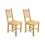 M&ouml;belix Stuhl-Set Kiefer Massiv, B: 42cm