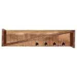 M&ouml;belix Wandgarderobe Naturfarben B: 90 cm