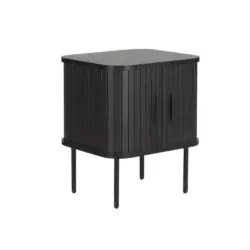 Nachttisch Schwarz B: 45 cm