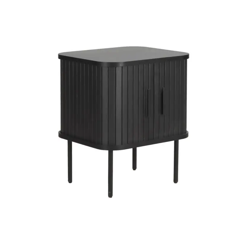 Nachttisch Schwarz B: 45 cm