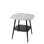 M&ouml;belix Couchtisch Schwarz/Wei&szlig; B: 55 cm