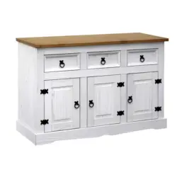 Sideboard Wei&szlig; B: 130cm
