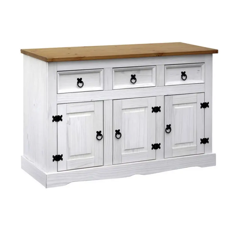 Sideboard Wei&szlig; B: 130cm