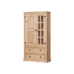 Vitrine Naturfarben, Honig B: 100cm