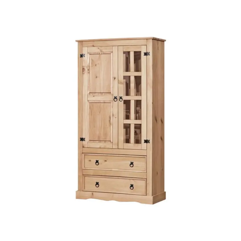 Vitrine Naturfarben, Honig B: 100cm