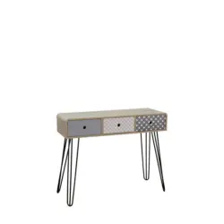 Konsolentisch Multicolor/Eichef. 99 cm