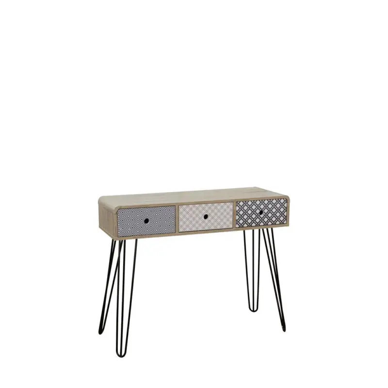 Konsolentisch Multicolor/Eichef. 99 cm