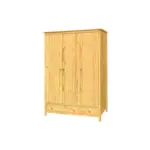 M&ouml;belix Kleiderschrank Naturfarben B: 144cm