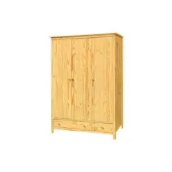 Kleiderschrank Naturfarben B: 144cm