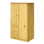 M&ouml;belix Kleiderschrank Naturfarben B: 80cm