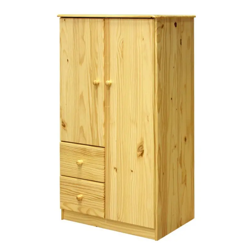 Kleiderschrank Naturfarben B: 80cm