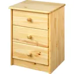 M&ouml;belix Kommode Naturfarben B: 43cm