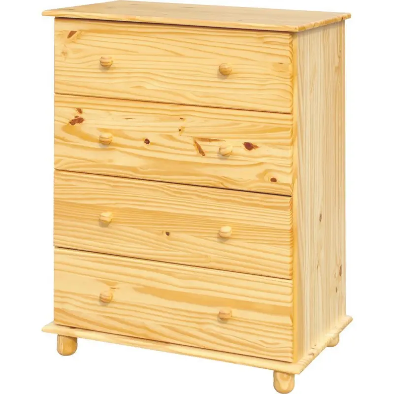 Kommode Naturfarben B: 80cm
