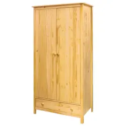 Dreht&uuml;renschrank Naturfarben B: 100 cm