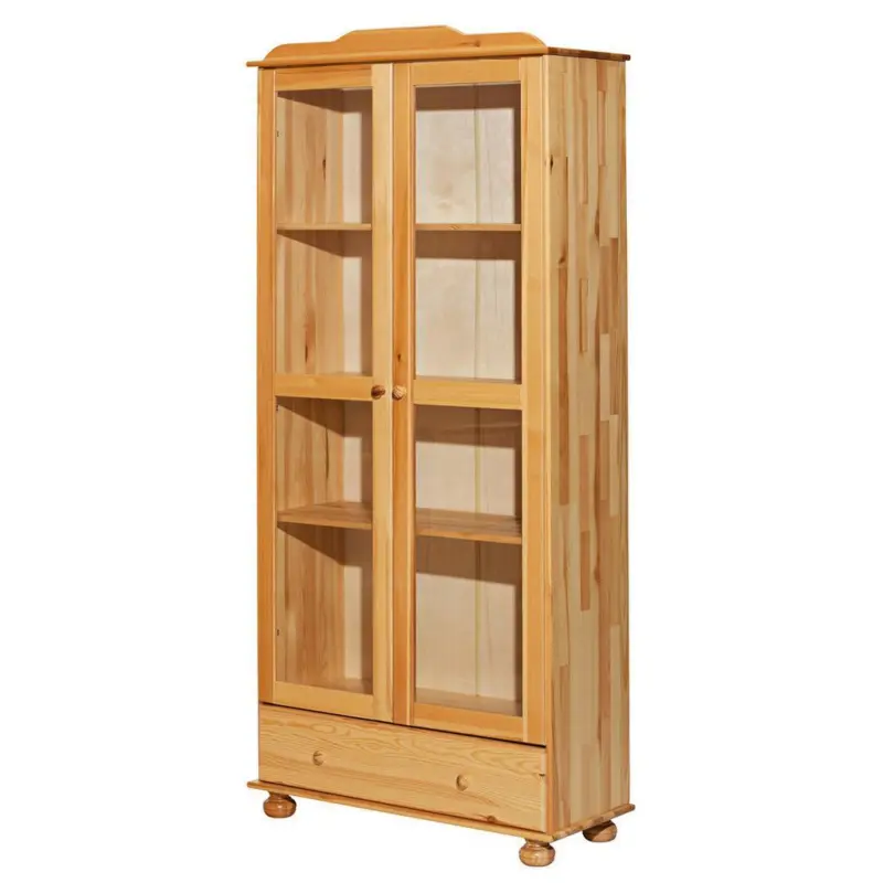 Vitrine Naturfarben B: 85cm