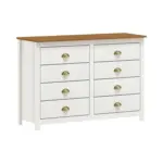 M&ouml;belix Kommode Wei&szlig; B: 125cm