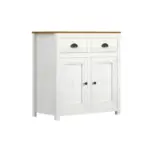 M&ouml;belix Kommode Wei&szlig; B: 86cm