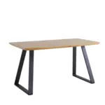 M&ouml;belix Esstisch 140x80 Eiche Dekor