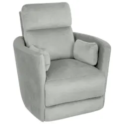 Fernsehsessel Swive Grau B: 91,4 cm