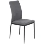 M&ouml;belix Vierfu&szlig;stuhl Gitti Webstoff Anthrazit B: 40 cm