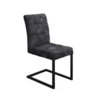 M&ouml;belix Schwingstuhl Donna S Webstoff Anthrazit Gepolstert