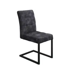 Schwingstuhl Donna S Webstoff Anthrazit Gepolstert