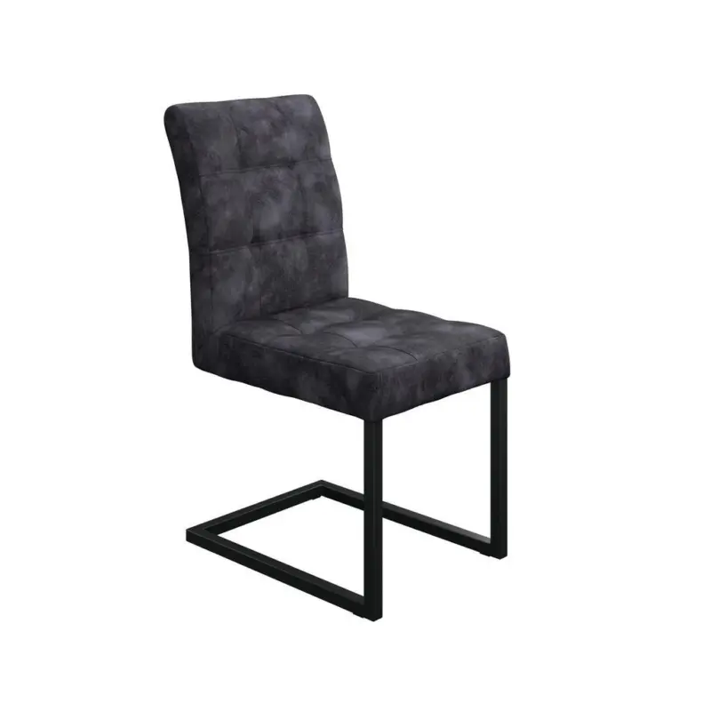 Schwingstuhl Donna S Webstoff Anthrazit Gepolstert