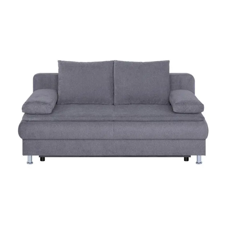2-Sitzer-Sofa mit Schlaffunktion Ken Graubraun