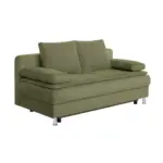 M&ouml;belix 2-Sitzer-Sofa mit Schlaffunktion Ken Olivgr&uuml;n