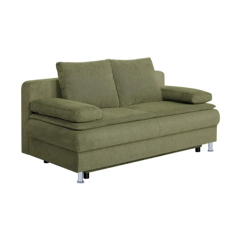 2-Sitzer-Sofa mit Schlaffunktion Ken Olivgr&uuml;n