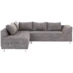 M&ouml;belix Ecksofa Bern Grau 200x267 cm