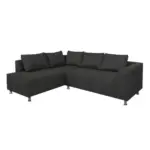 M&ouml;belix ECKSOFA Bern Schwarz 200x267 cm