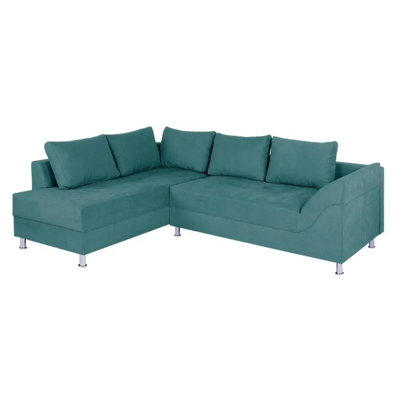 ECKSOFA Bern T&uuml;rkis 200x267 cm