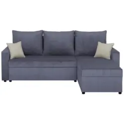 Ecksofa mit Schlaffunktion + Bettkasten Star 228x147 cm