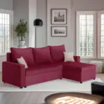 M&ouml;belix ECKSOFA Star Rot S: 228x147 cm