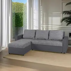 ECKSOFA Hit Grau S: 147x228 cm