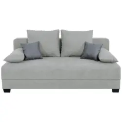 SCHLAFSOFA Grau 200 cm