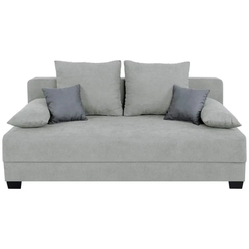 SCHLAFSOFA Grau 200 cm