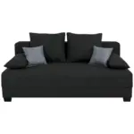 M&ouml;belix SCHLAFSOFA Schwarz 200 cm