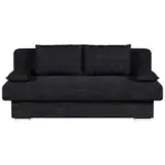M&ouml;belix 2-Sitzer-Sofa mit Schlaffunktion Bora Schwarz