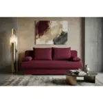 M&ouml;belix SCHLAFSOFA Bora Rot B: 193 cm